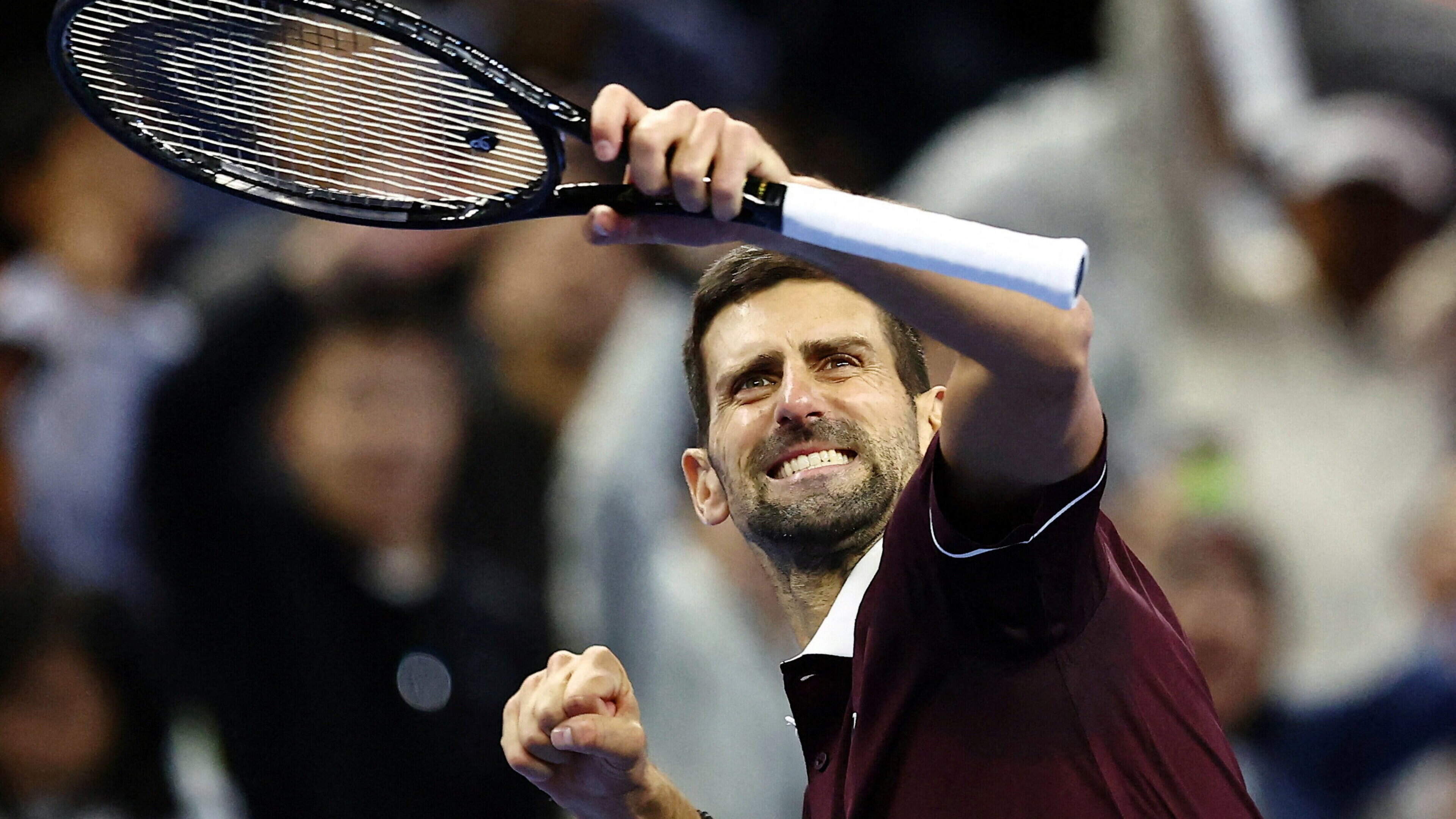 Six-time champion Novak Djokovic remains unbeaten in China Open